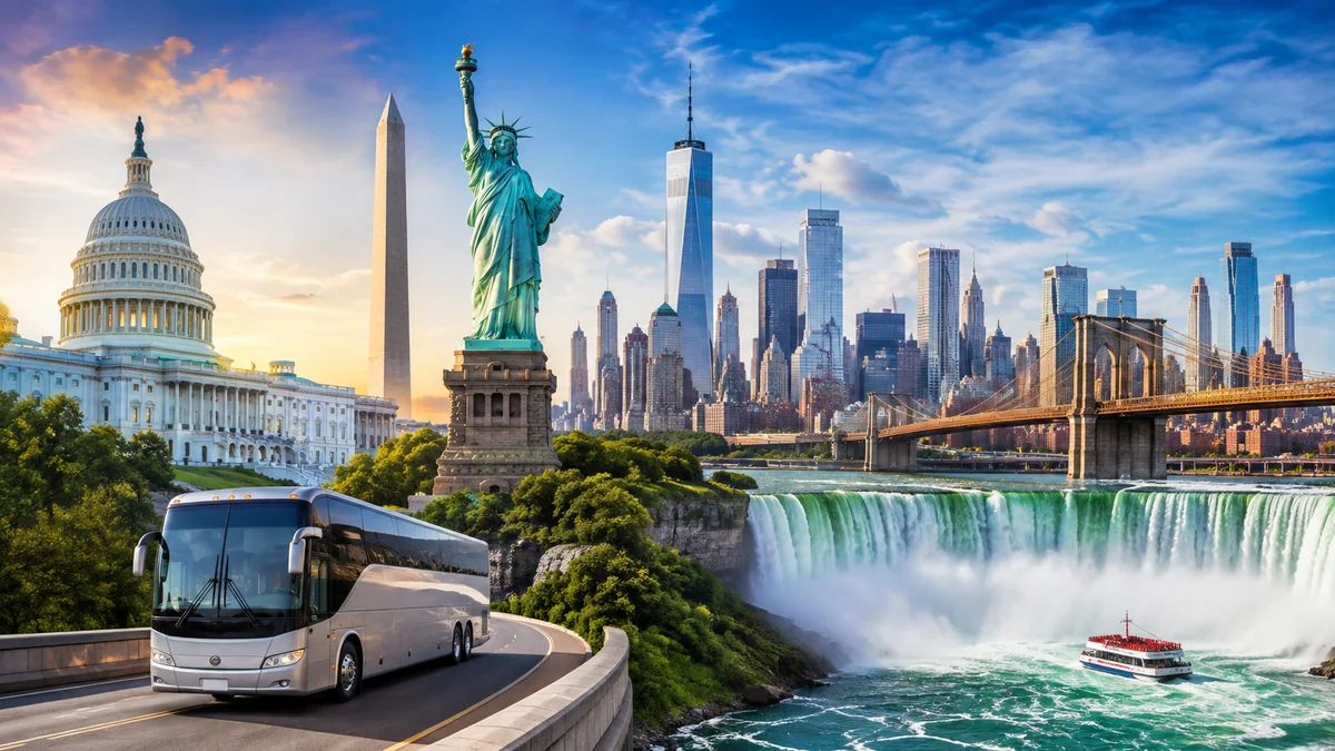 Washington DC New York Niagara Falls tour